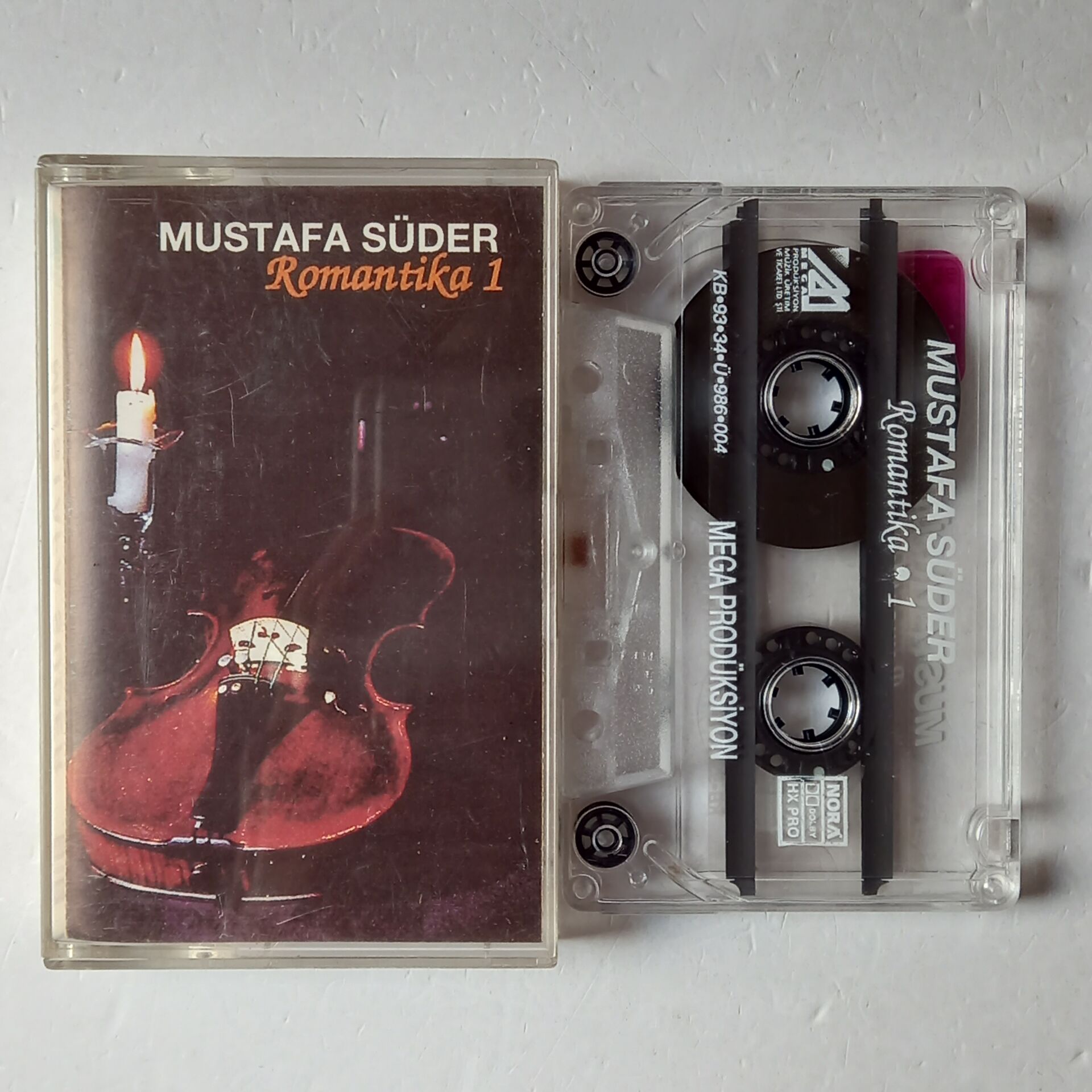 MUSTAFA SÜDER - ROMANTİKA 1 (1993) - KASET 2.EL