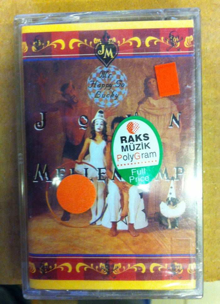 JOHN MELLENCAMP - MR. HAPPY GO LUCKY KASET SIFIR