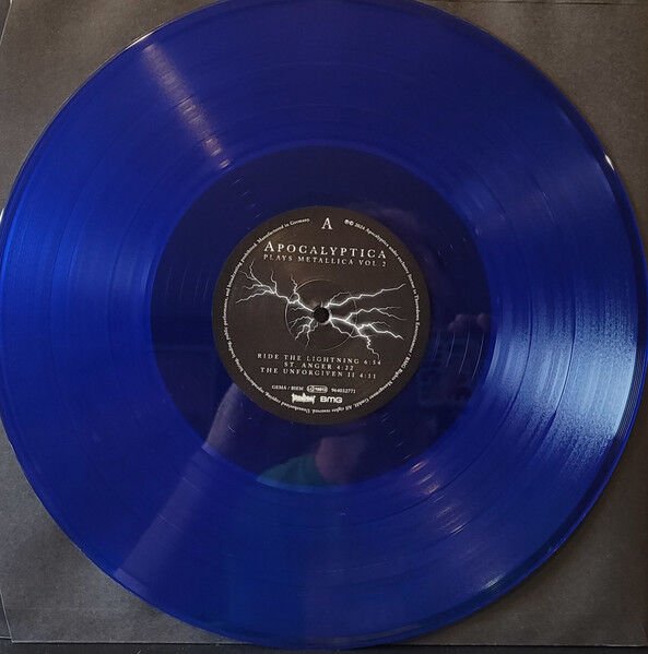 APOCALYYPTICA - PLAYS METALLICA VOL. 2 (2024) - 2LP TRANSPARENT BLUE COLOURED EDITION SIFIR PLAK
