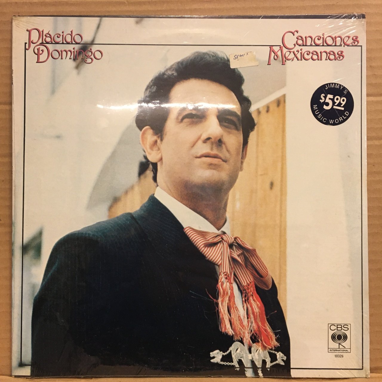 PLACIDO DOMINGO - CANCIONES MEXICANAS (1982) - LP DÖNEM BASKI SIFIR