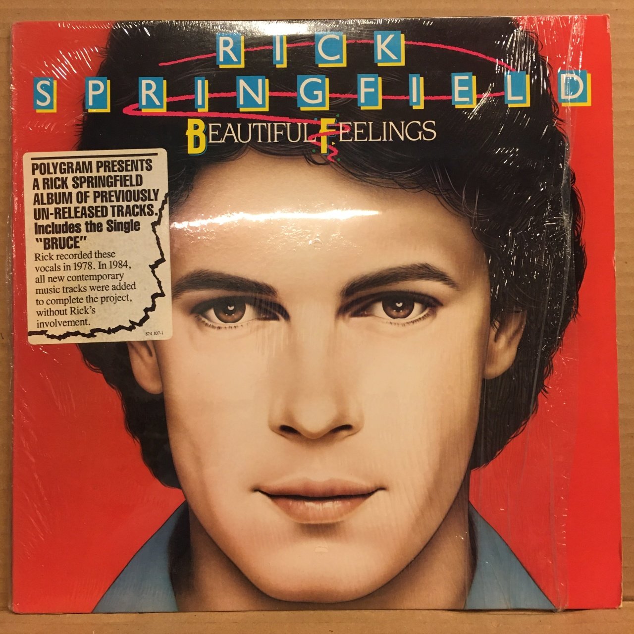 RICK SPRINGFIELD - BEAUTIFUL FEELINGS (1984) 2.EL PLAK