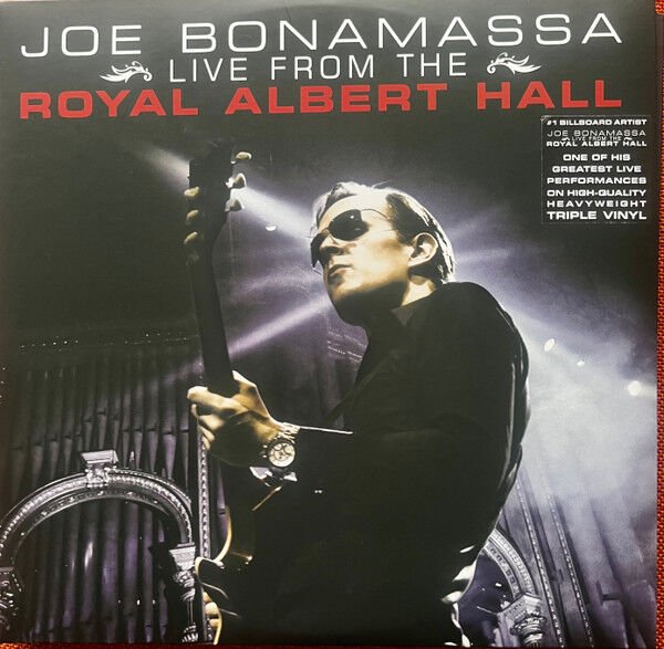 JOE BONAMASSA - LIVE FROM THE ROYAL ALBERT HALL (2009) - 3xLP 180GR 2022 EDITION SIFIR PLAK