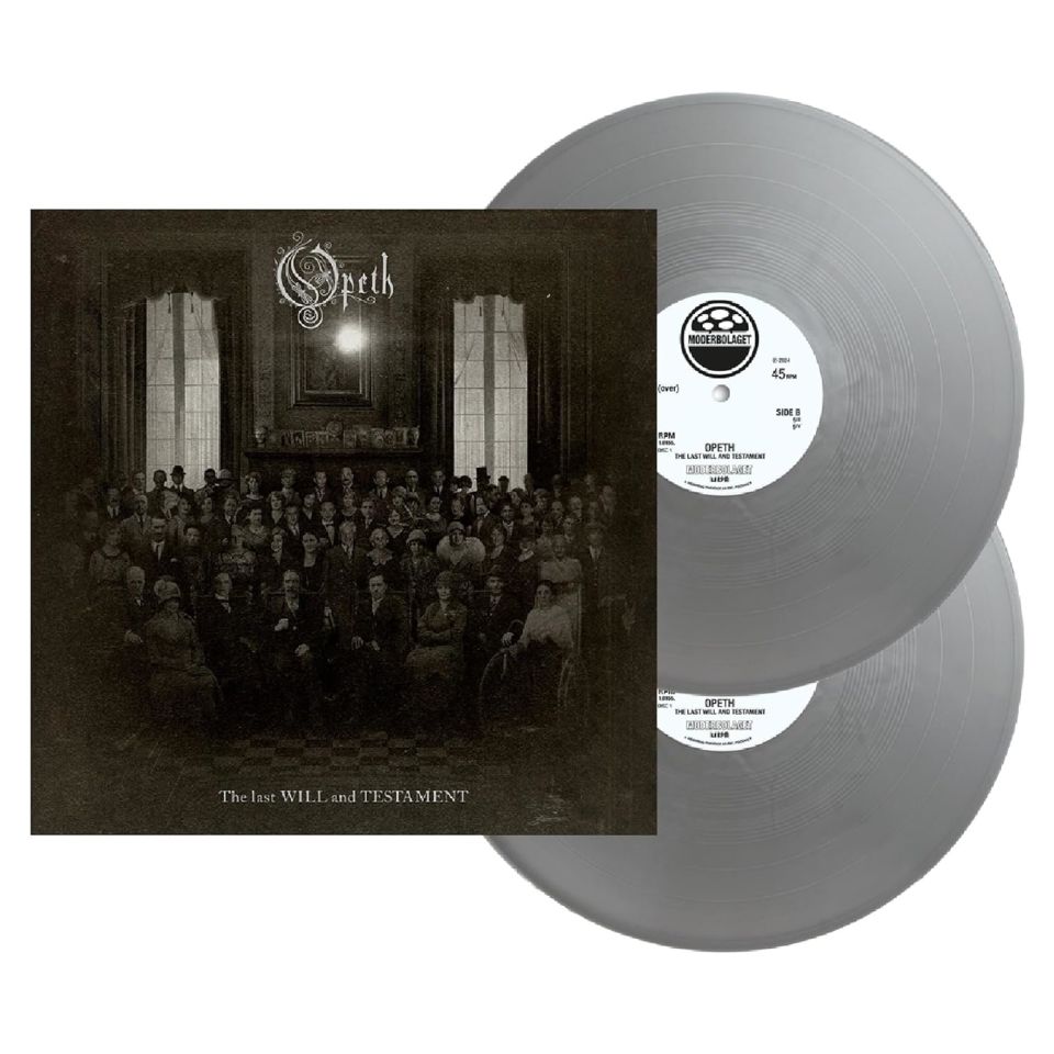 OPETH - THE LAST WILL AND TESTAMENT (2024) - 2LP 180GR 45RPM SILVER OPAQUE COLOURED EDITION SIFIR PLAK