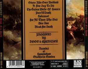 BATHORY – BLOOD FIRE DEATH (1988) - CD REISSUE SIFIR