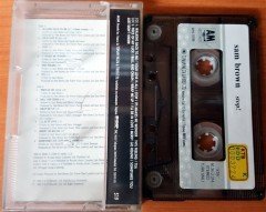 SAM BROWN - STOP! (1990) TOPKAPI CASSETTE MADE IN TURKEY ''USED'' PAPER LABEL