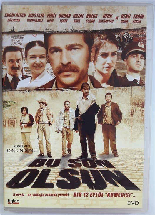 BU SON OLSUN - ENGİN ALTAN DÜZYATAN - MUSTAFA UZUNYILMAZ - FERİT KAYA - ORÇUN BENLİ - DVD 2.EL
