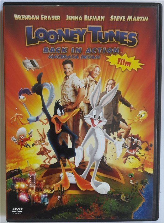 LOONEY TUNES BACK IN ACTION - BRENDAN FRASER - STEVE MARTIN - DVD 2.EL