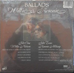 WILLIE NELSON & RONNIE MILSAP - BALLADS (1984) - SIFIR PLAK