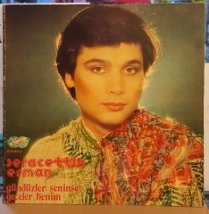 SERACETTİN ERMAN - GÜNDÜZLER SENİNSE GECELER BENİM - LP SANAT MÜZİĞİ / FANTEZİ / ARABESK 2.EL PLAK