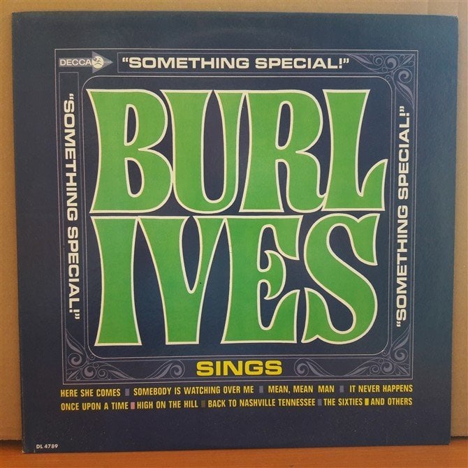 BURL IVES - SOMETHING SPECIAL! - LP 2.EL PLAK