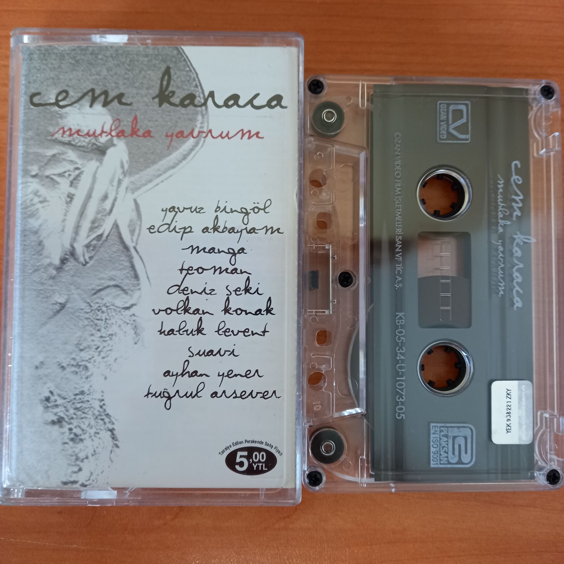 CEM KARACA TRIBUTE MUTLAKA YAVRUM (2005) - KASET 2. EL