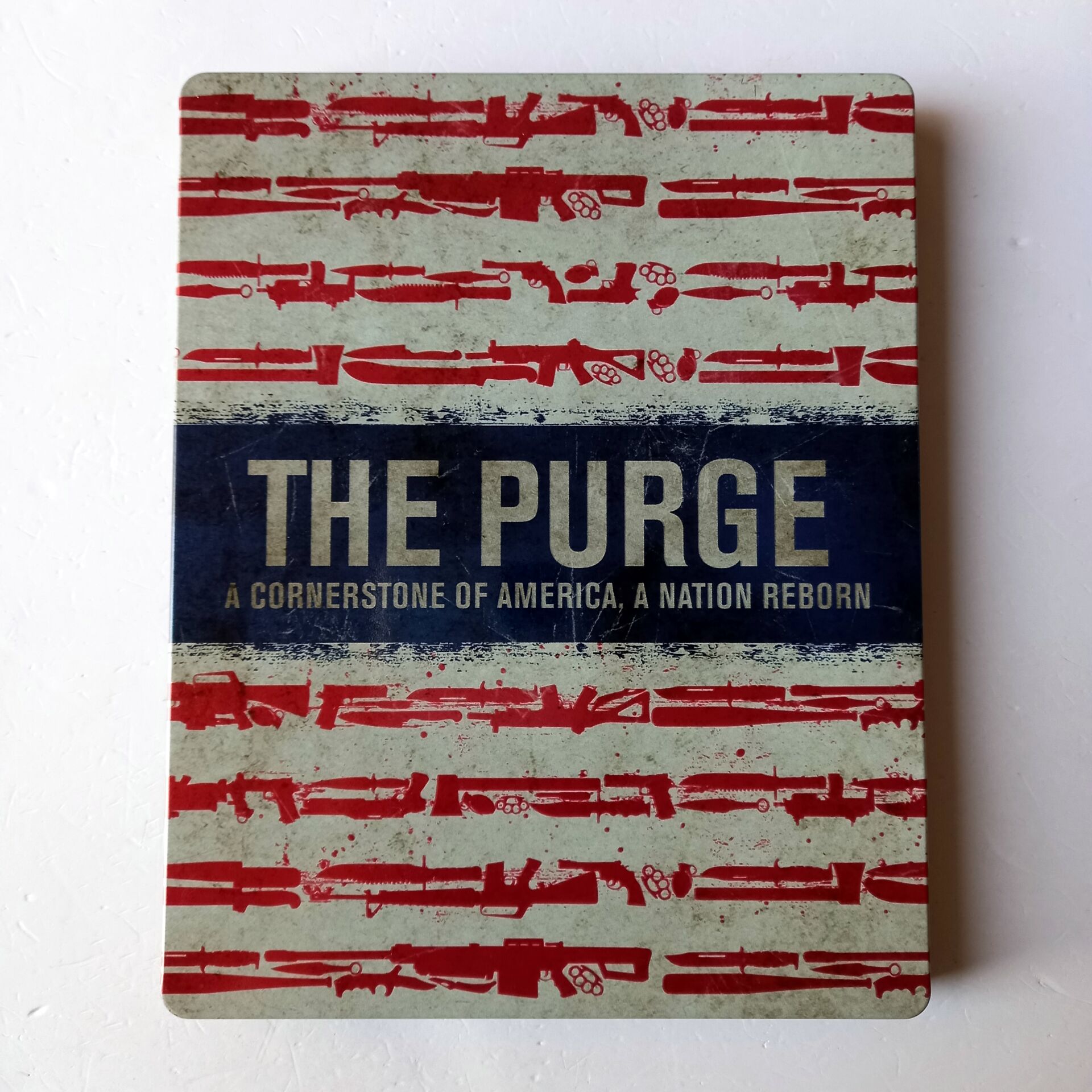 THE PURGE COLLECTION: THE PURGE, THE PURGE: ANARCHY - YÖN.: JAMES DEMONACO - 2BLU-RAY  STEELBOOK METAL KUTU 2.EL