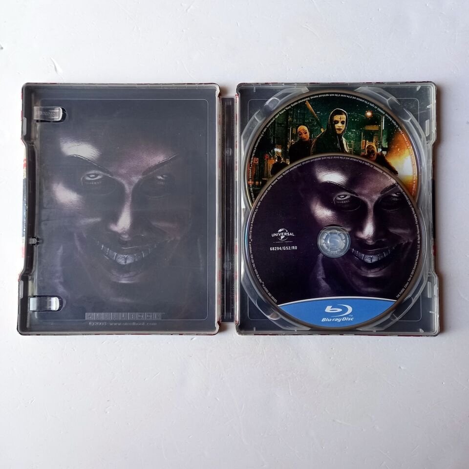 THE PURGE COLLECTION: THE PURGE, THE PURGE: ANARCHY - YÖN.: JAMES DEMONACO - 2BLU-RAY  STEELBOOK METAL KUTU 2.EL
