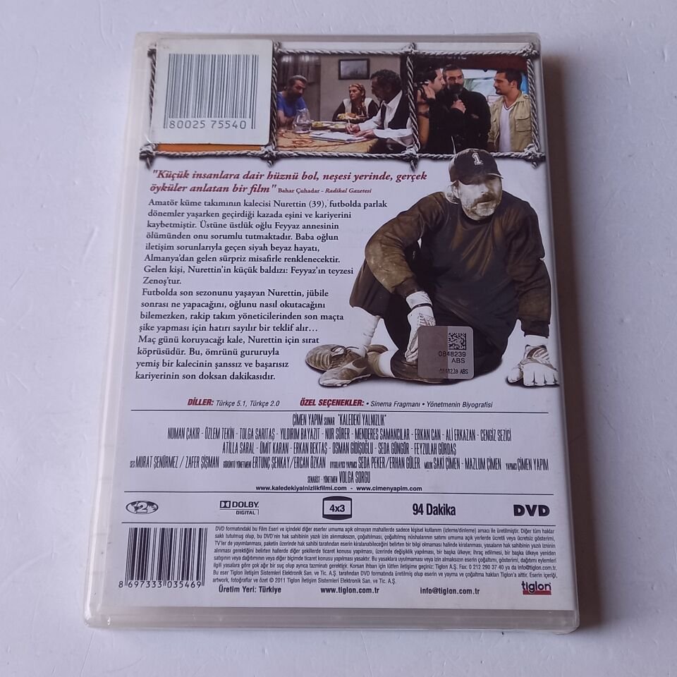 KALEDEKİ YALNIZLIK - VOLGA SORGU, ÖZLEM TEKİN, TOLGA SARITAŞ - DVD AMBALAJINDA SIFIR