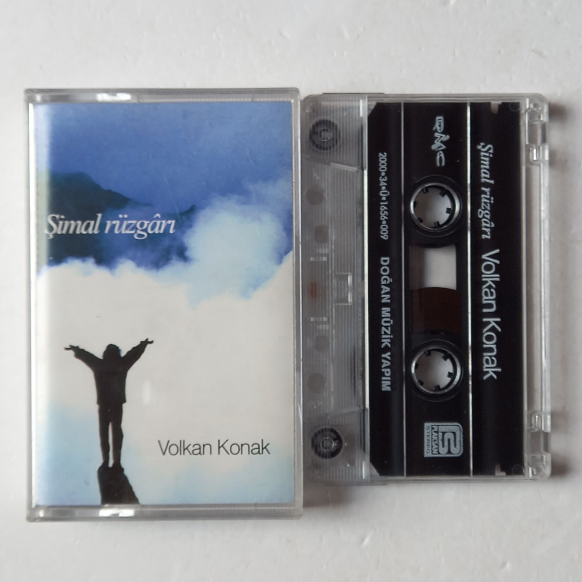 VOLKAN KONAK - ŞİMAL RÜZGARI (2000) - KASET 2.EL