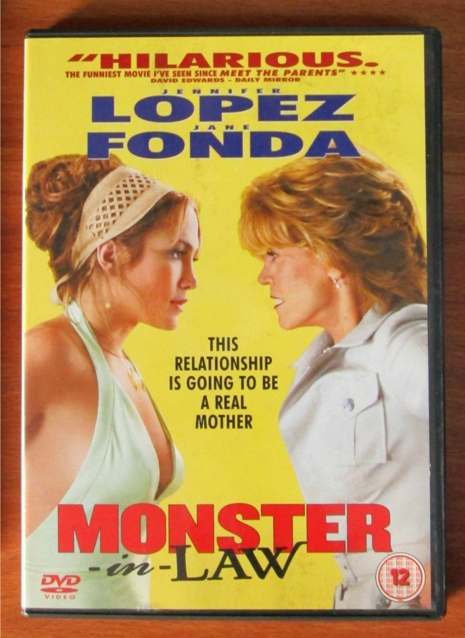 MONSTER IN LAW - JENNIFER LOPEZ - JANE FONDA - DVD 2.EL TR ALTYAZI YOKTUR