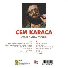 CEM KARACA - CEMAZ-ÜL- EVVEL (1994) - LP 2020 BASIM SIFIR PLAK
