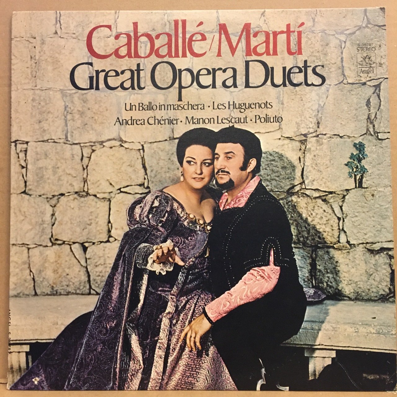 MONTSERRAT CABALLE & BERNABE MARTI - GREAT OPERA DUETS (1975) 2.EL PLAK