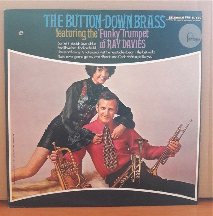 THE BUTTON-DOWN BRASS - FUNKY TRUMPET OF RAY DAVIES - LP 2.EL PLAK