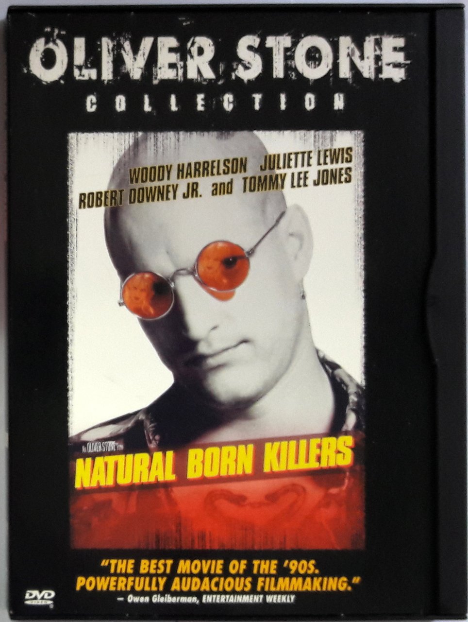 NATURAL BORN KILLERS - KATİL DOĞANLAR - WOODY HARRELSON - JULIETTE LEWIS - ROBERT DOWNEY JR. - OLIVER STONE - SNAPCASE DVD 2.EL