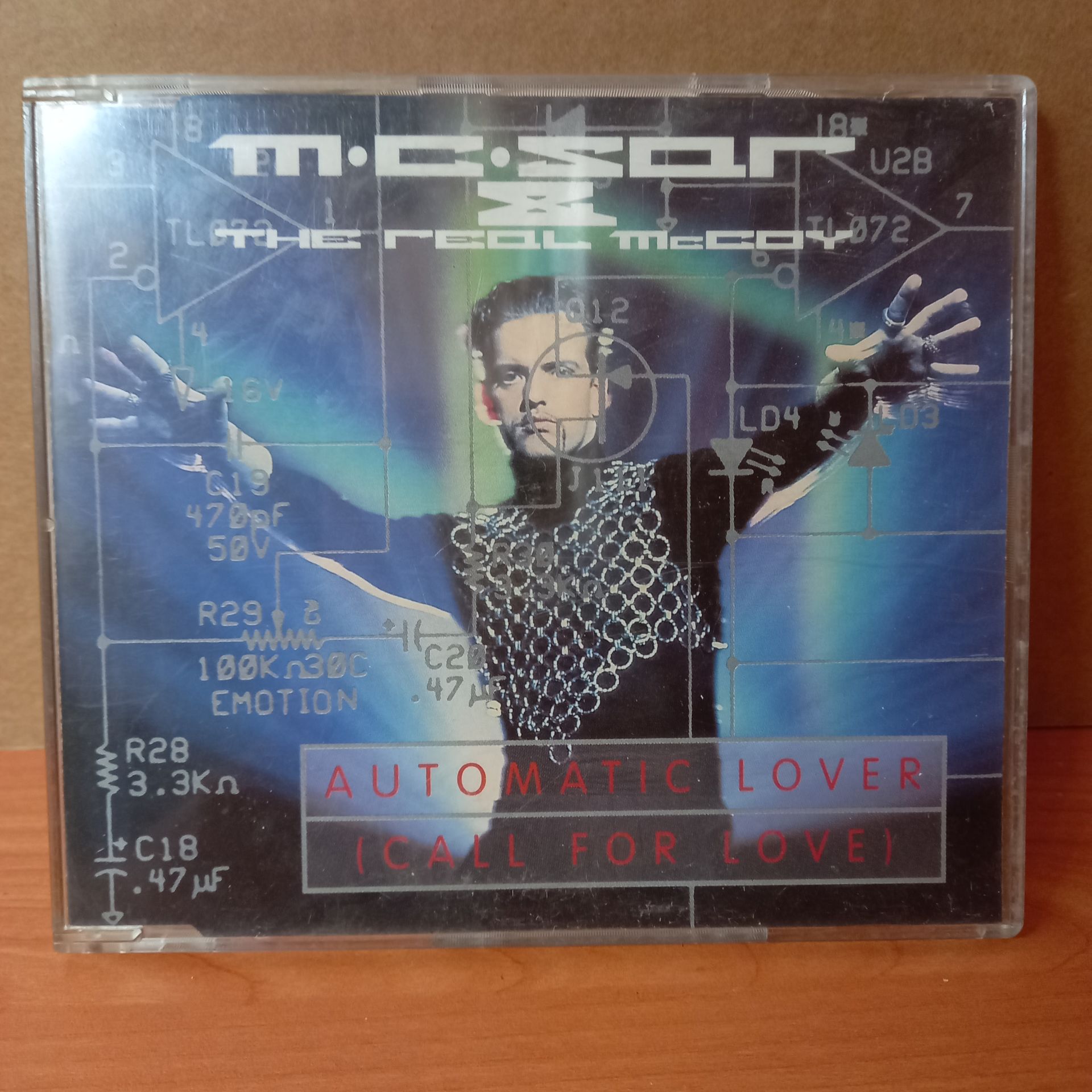 M.C. SAR & THE REAL McCOY - AUTOMATIC LOVER [CALL FOR LOVE] (1994) - CD SINGLE 2.EL