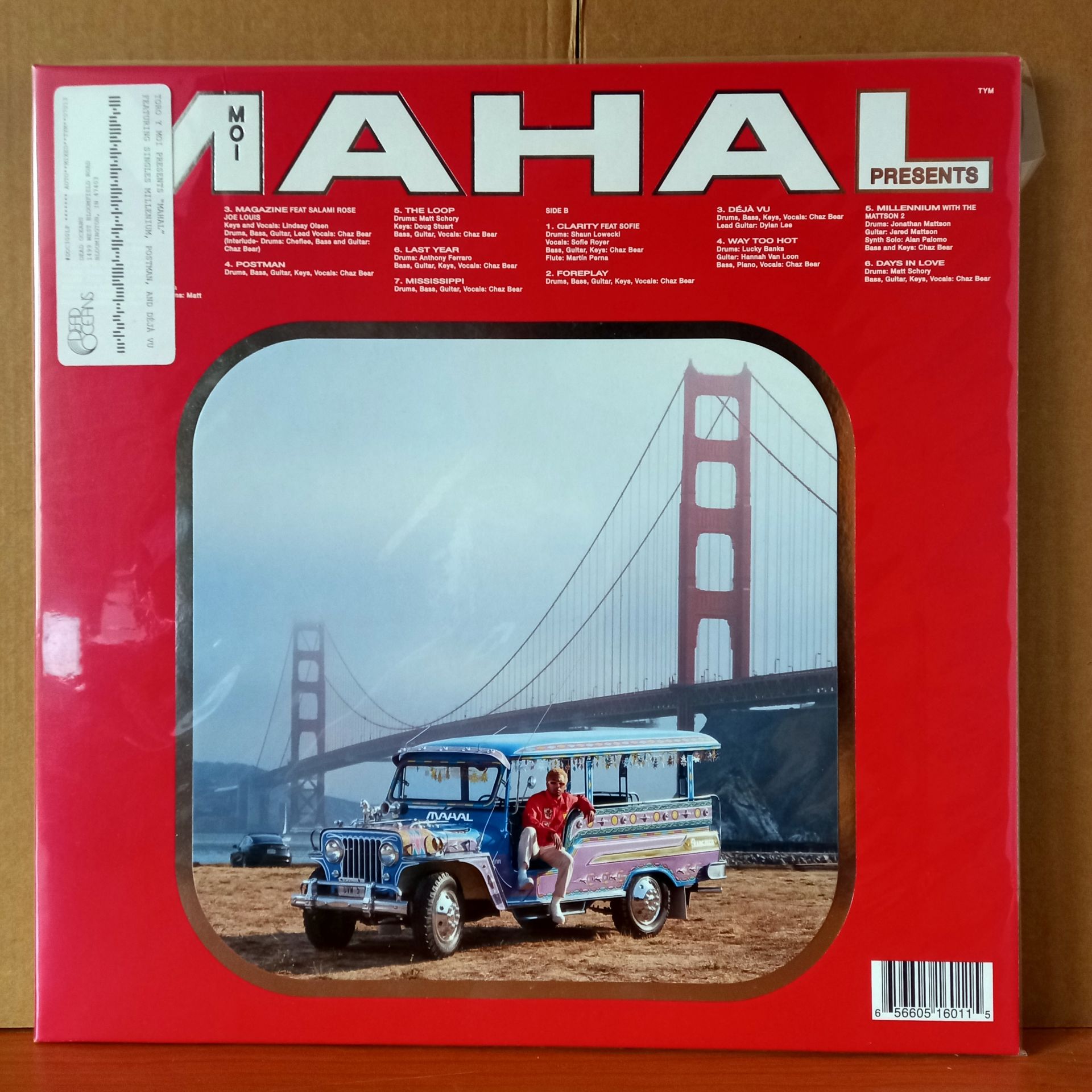 TORO Y MOI – MAHAL (2022) - LP 2.EL PLAK