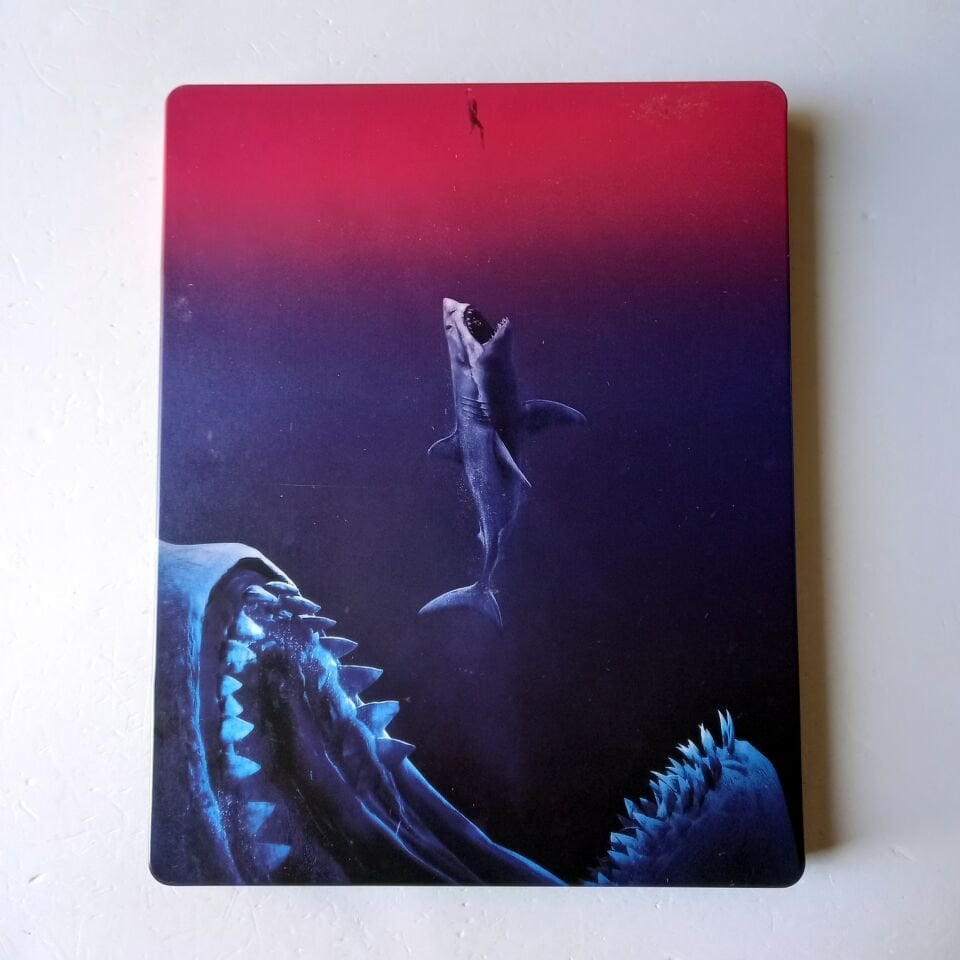 THE MEG - JASON STATHAM, BINGBING LI - YÖN.: JOHN TURTLETAUB - 2BLU-RAY 4K  STEELBOOK METAL KUTU 2.EL TÜRKÇE ALTYAZI YOKTUR