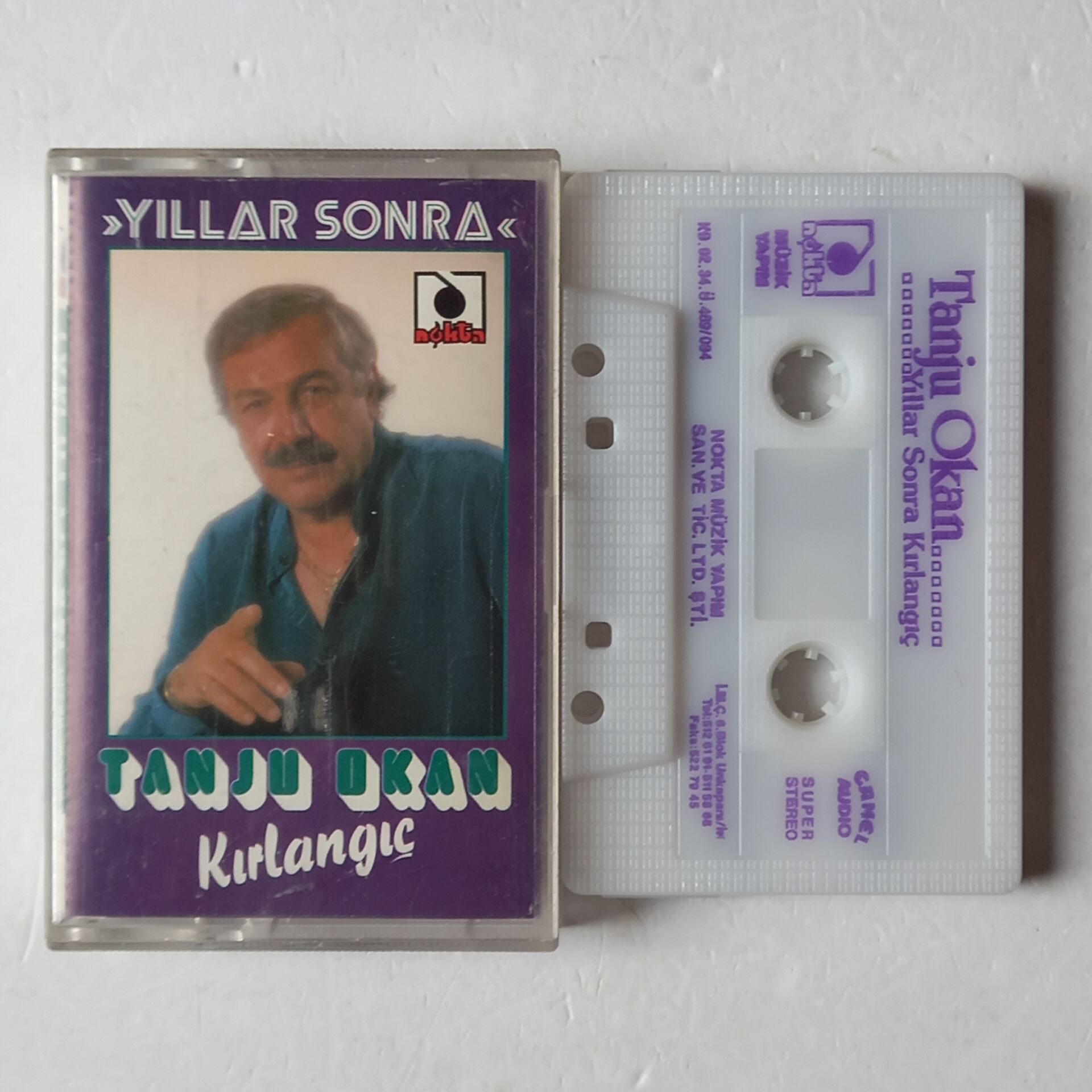 TANJU OKAN - YILLAR SONRA KIRLANGIÇ (1992) - KASET 2.EL