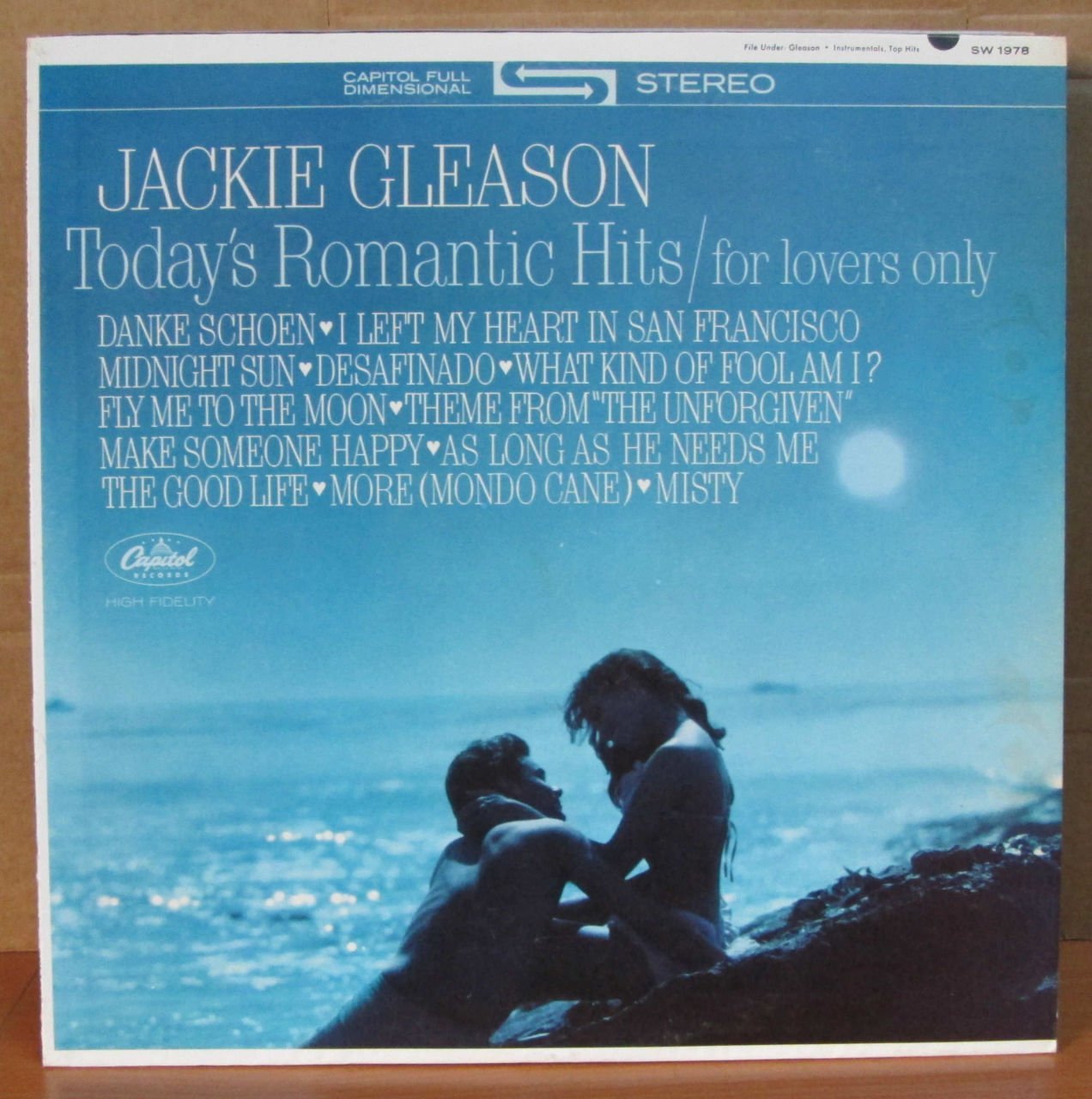 JACKIE GLEASON - TODAY'S ROMANTIC HITS LP 2.EL