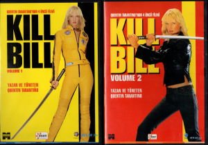 KILL BILL VOL. 1 & VOL. 2 - QUENTIN TARANTINO 2 DVD 2.EL