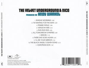 VELVET UNDERGROUND & NICO (1967) 2012 CD SIFIR