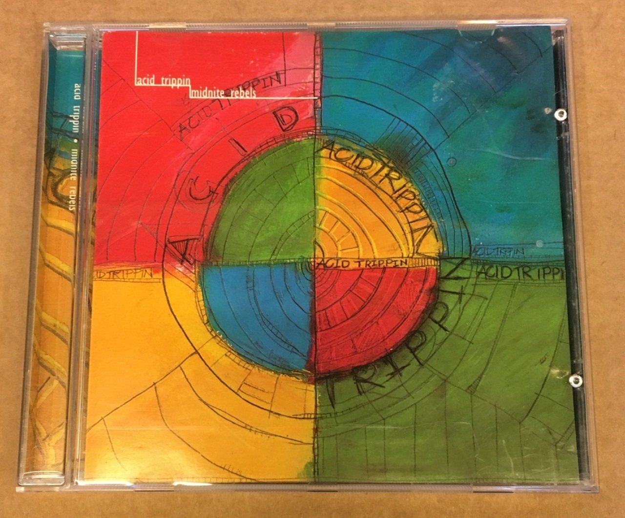 ACID TRIPPIN - MIDNITE REBELS (2002) - CD MODERN JAZZ FUSION ALİ PERRET YAHYA DAI SARP MADEN 2.EL