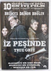 İZ PEŞİNDE - TRUE GRIT - JEFF BRIDGES - MATT DAMON - JOSH BROLIN - ETHAN COEN & JOEL COEN - DVD SIFIR