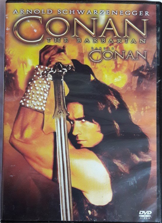 CONAN THE BARBARIAN - BARBAR CONAN - ARNOLD SCHWARZENEGGER - DVD 2.EL