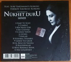 NÜKHET DURU - SAHNEDE (2014) - CD 2.EL