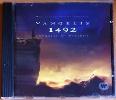 1492 THE CONQUEST OF PARADISE SOUNDTRACK / VANGELIS (1992) - CD 2.EL