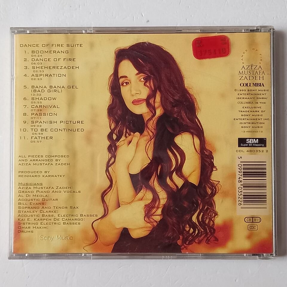 AZIZA MUSTAFA ZADEH – DANCE OF FIRE (1995) - CD 2.EL