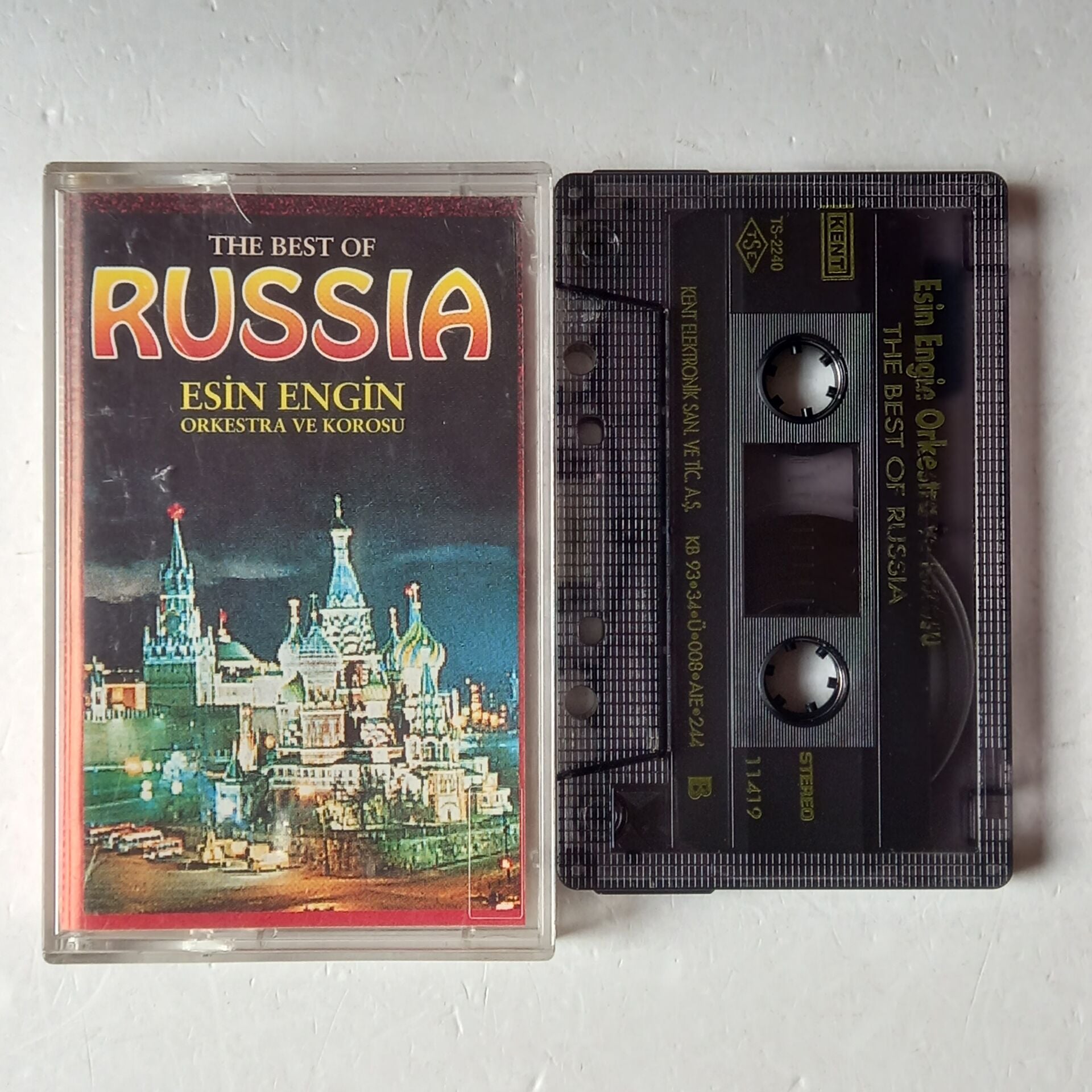 ESİN ENGİN ORKESTRA VE KOROSU - THE BEST OF RUSSIA (1993) - KASET 2.EL