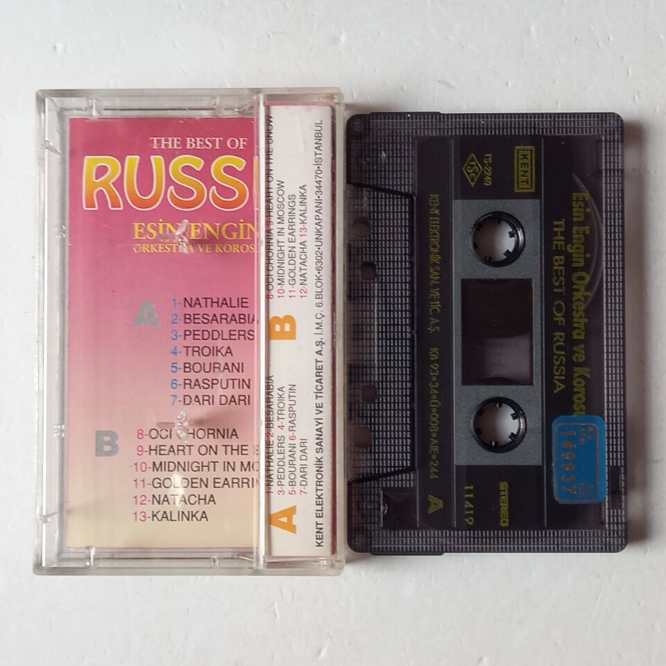 ESİN ENGİN ORKESTRA VE KOROSU - THE BEST OF RUSSIA (1993) - KASET 2.EL