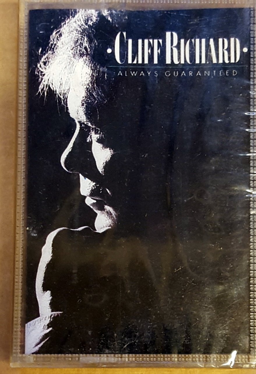 CLIFF RICHARD - ALWAYS GUARANTEED (1988) KENT CASSETTE MADE IN TURKEY ''NEW''