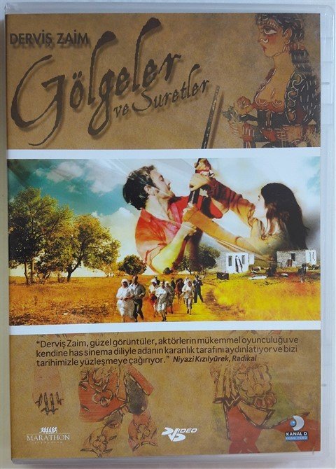 GÖLGELER VE SURETLER - OSMAN ALKAŞ - HAZAR ERGÜÇLÜ - DERVİŞ ZAİM - DVD 2.EL