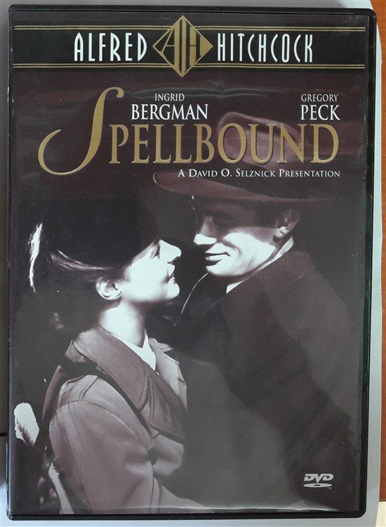 SPELLBOUND - INGRID BERGMAN - GREGORY PECK - ALFRED HICHCOCK - DVD 2.EL TR ALTYAZI YOK