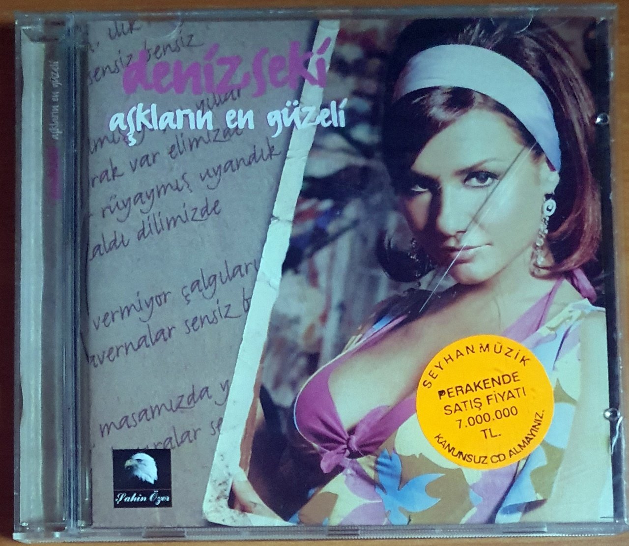 DENİZ SEKİ - AŞKLARIN EN GÜZELİ (2003) - CD 2.EL