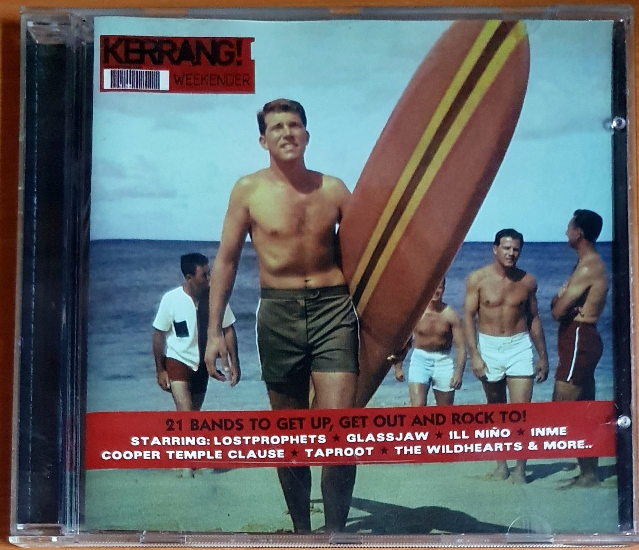 KERRANG WEEKENDER / LOSTPROPHETS, GLASSJAW, IL NINO, INME, TAPROOT, THE WILDHEARTS - CD PROMO 2.EL