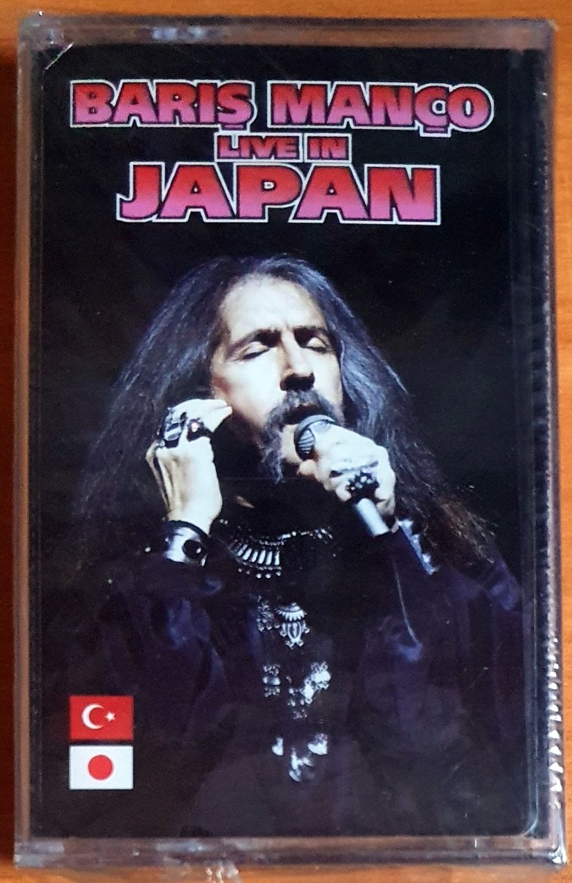BARIŞ MANÇO - LIVE IN JAPAN - KASET SIFIR