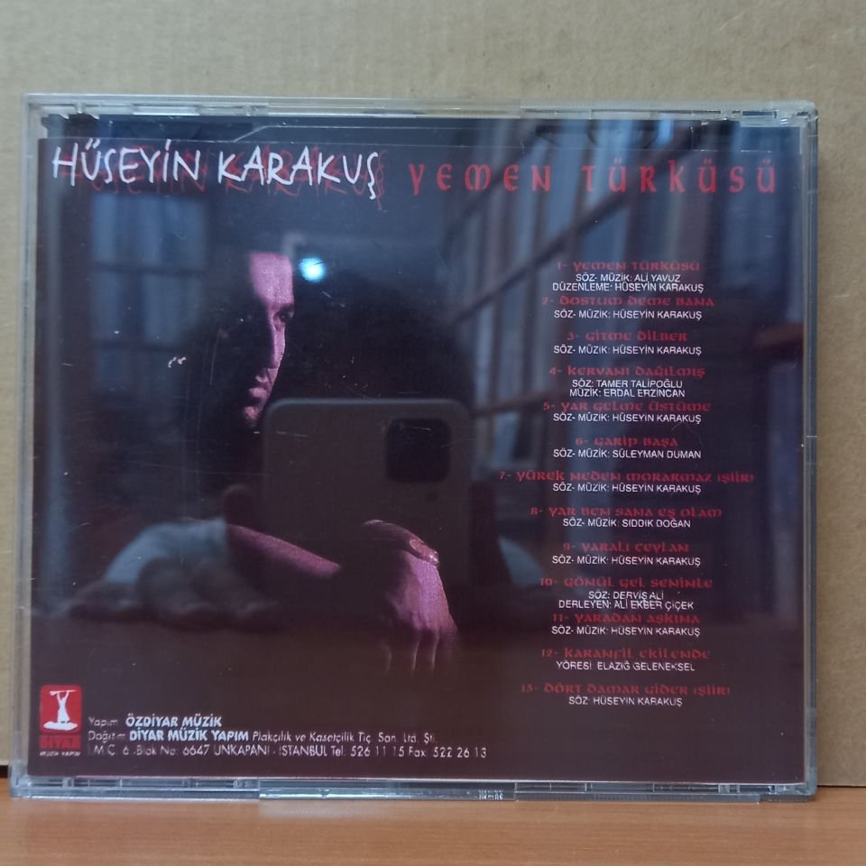 HÜSEYİN KARAKUŞ - YEMEN TÜRKÜSÜ - CD 2.EL