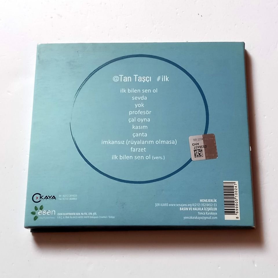 TAN TAŞÇI - İLK - CD DIGIPAK 2.EL