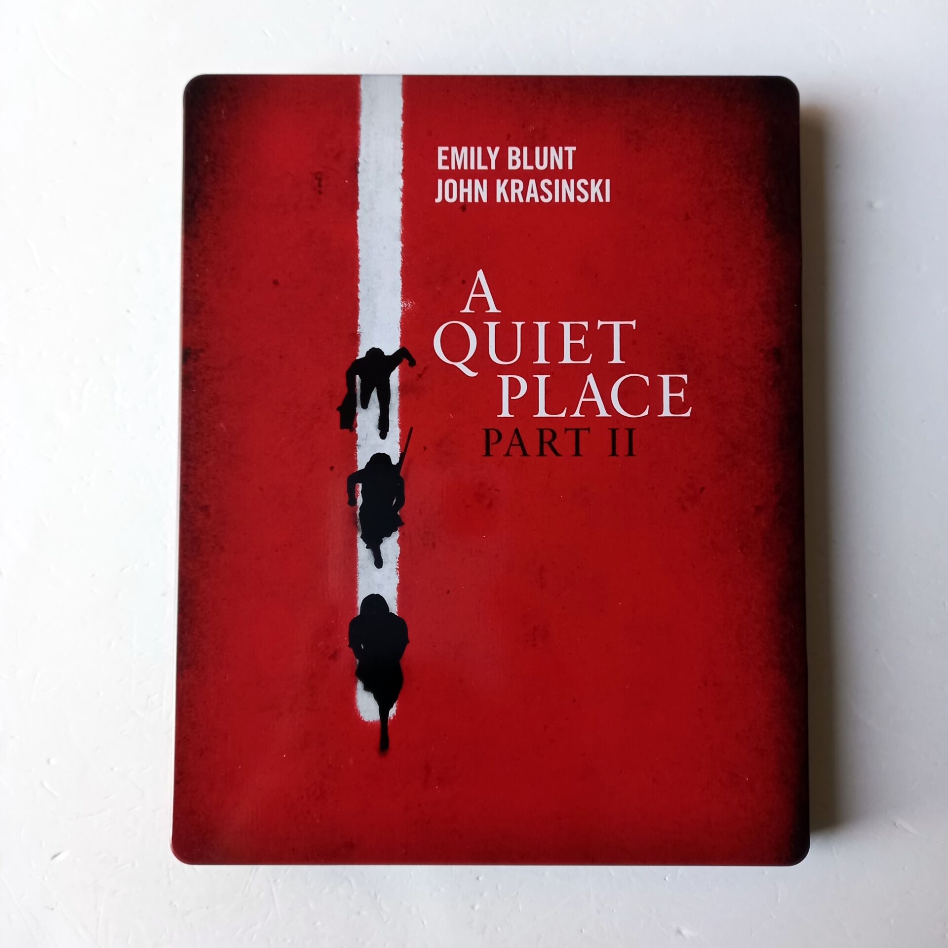 A QUIET PLACE: PART II - EMILY BLUNT, JOHN KRASINSKI, CILLIAN MURPHY - YÖN.: JOHN KRASINSKI - 2BLU-RAY 4K  STEELBOOK METAL KUTU 2.EL