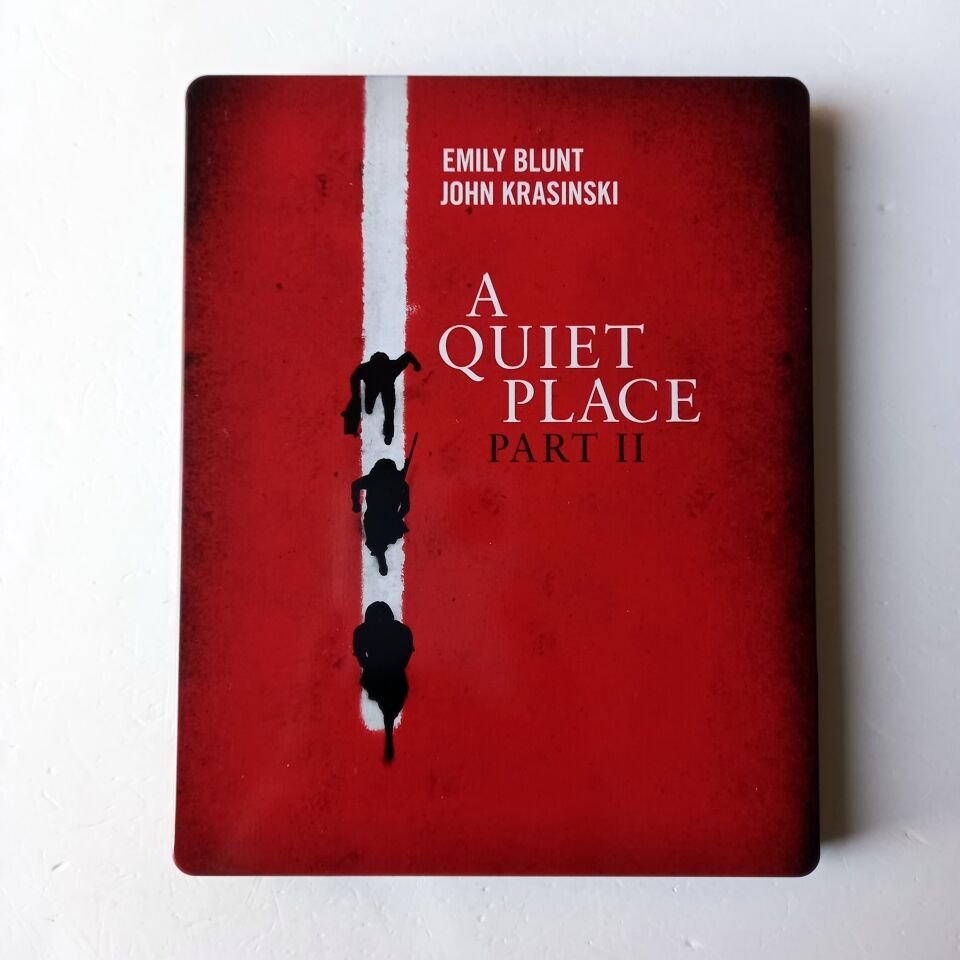 A QUIET PLACE: PART II - EMILY BLUNT, JOHN KRASINSKI, CILLIAN MURPHY - YÖN.: JOHN KRASINSKI - 2BLU-RAY 4K  STEELBOOK METAL KUTU 2.EL