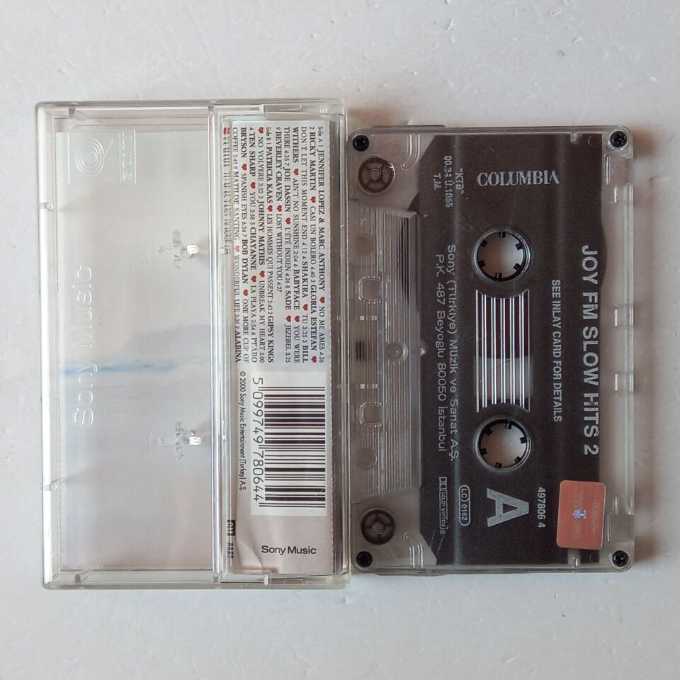 JOY FM SLOW HITS 2 - JENNIFER LOPEZ, SADE, SHAKIRA, PATRICIA KAAS (1990) - KASET 2.EL
